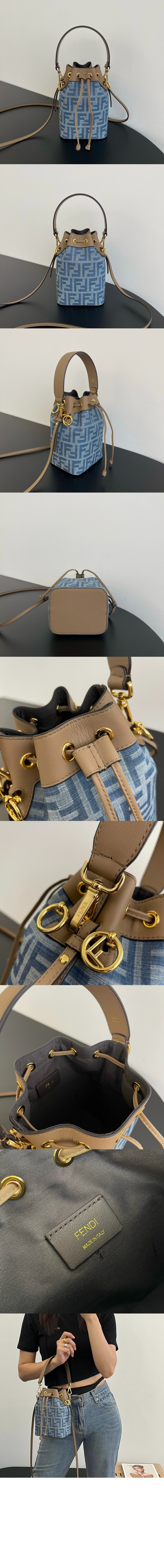 데님 패브릭 미니백 8BS093 > Mon Tresor - 몬트레조