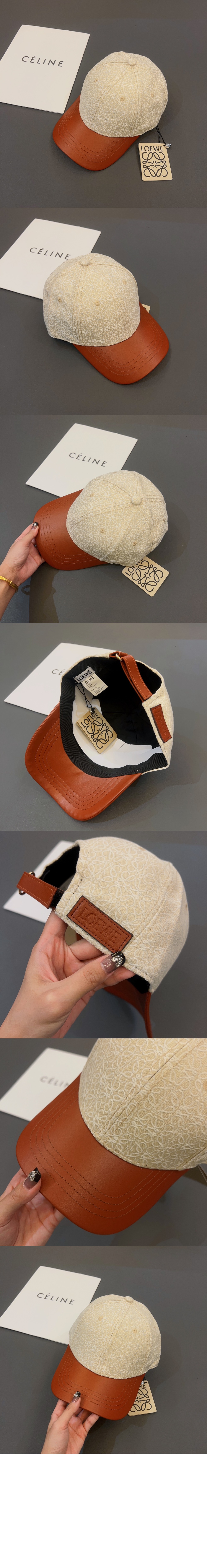 베이스볼 캡 > 로에베