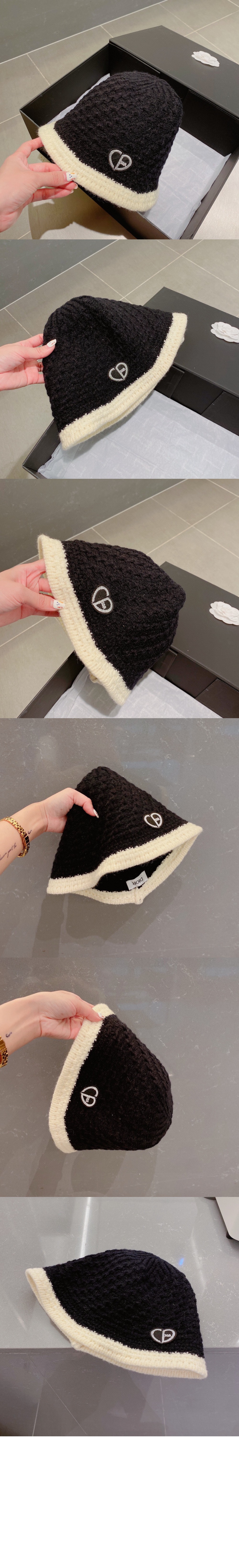 니트 벙거지 4PT3S > 디올