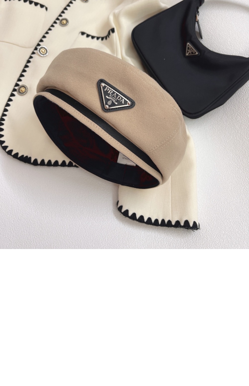 베레모 2HC429 > 프라다