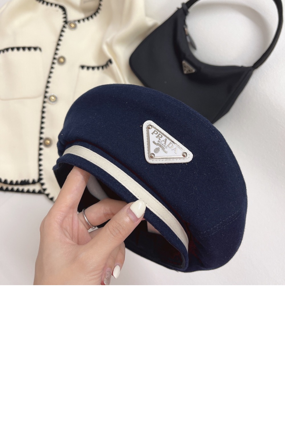 베레모 2HC429 > 프라다