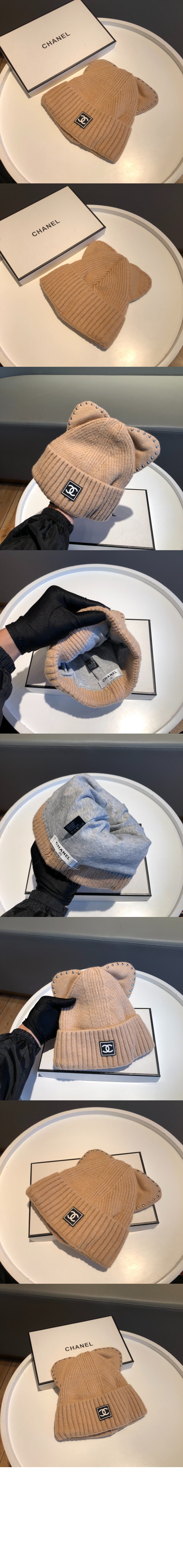 니트 비니 AA3523 > 샤넬