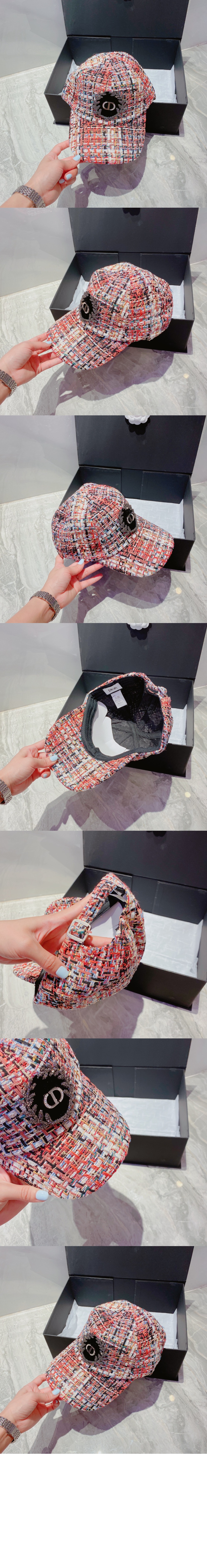 니트 베이스볼 캡 3E4CS > 디올