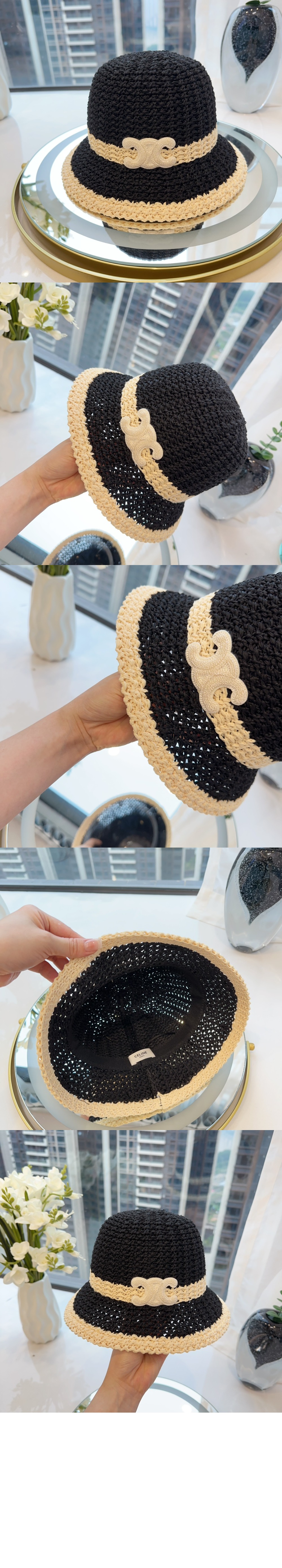 니트 벙거지 2A85US > 셀린느