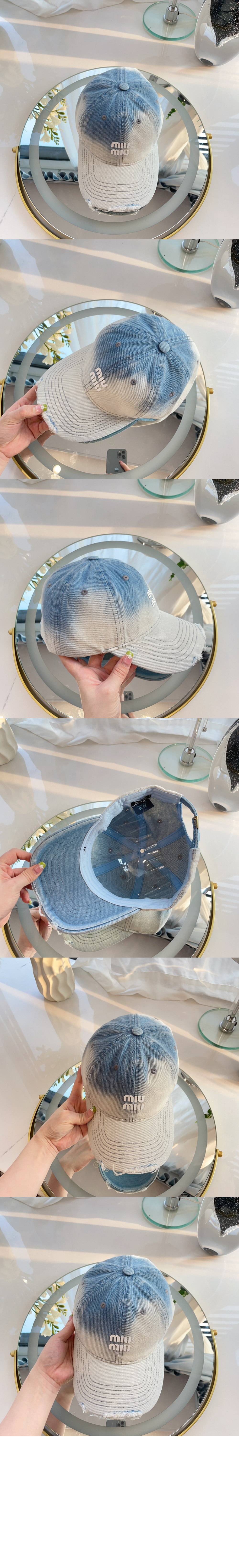 베이스볼 캡 5HC498 > 미우미우