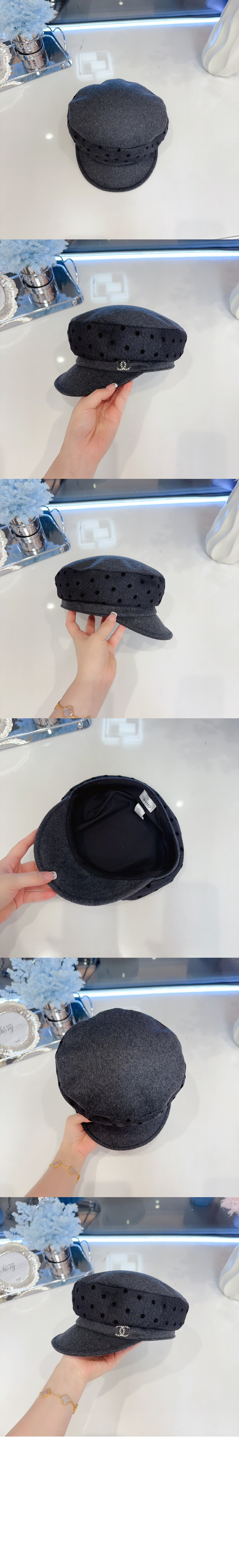 팔각 모자 AA8644 > 샤넬