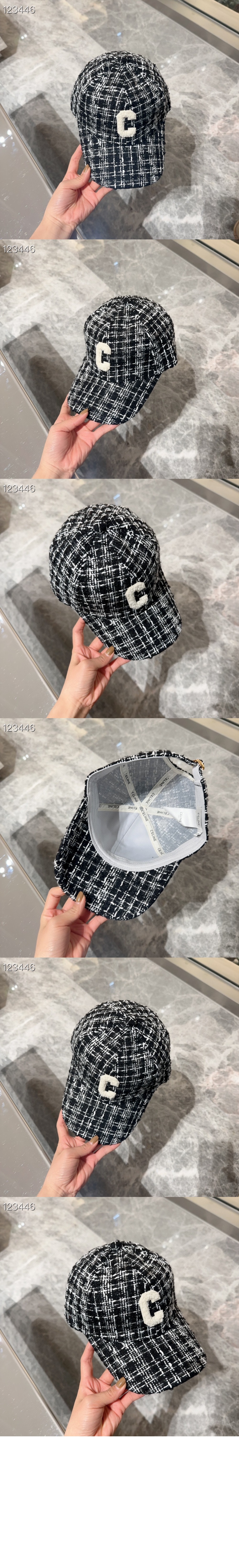 니트 베이스볼 캡 2A65U3 > 셀린느