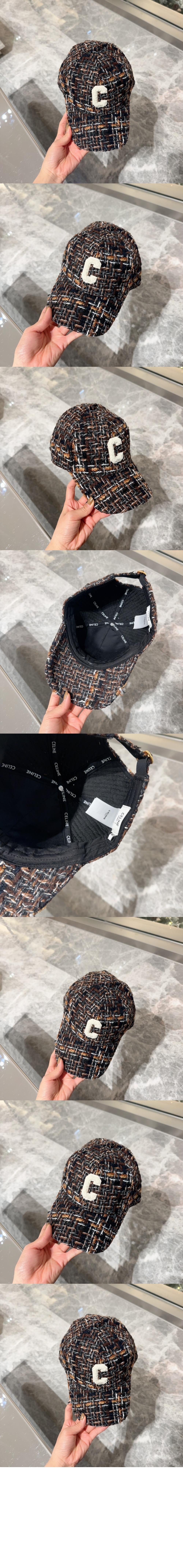 니트 베이스볼 캡 2A65U3 > 셀린느