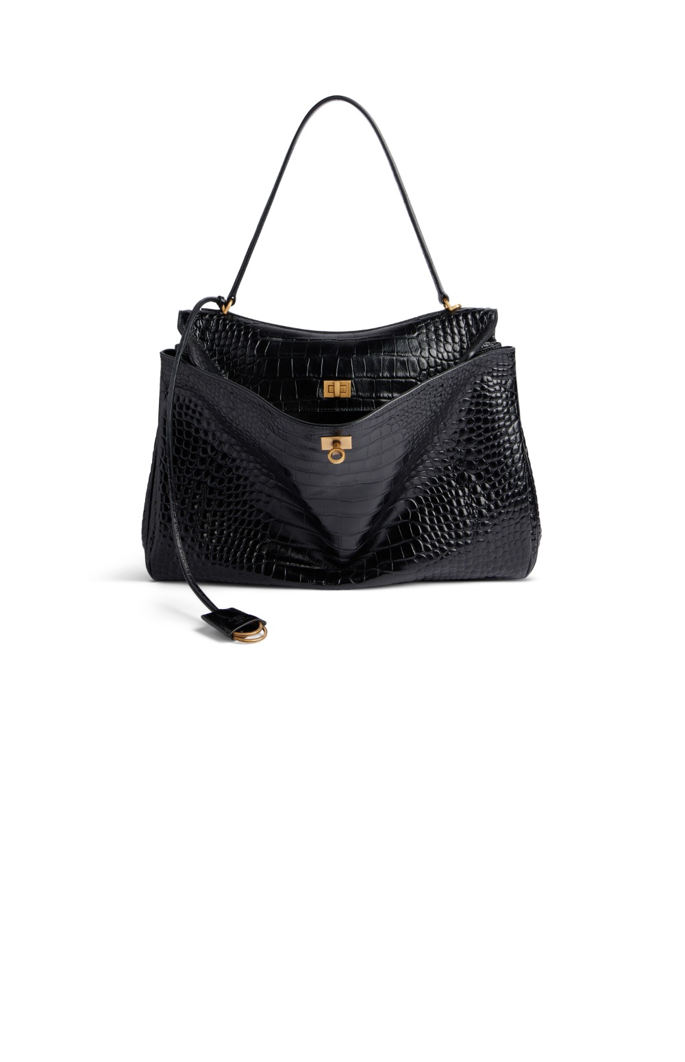 로데오 라지 크로커다일 엠보싱 핸드백 789744 > Rodeo - 로데오