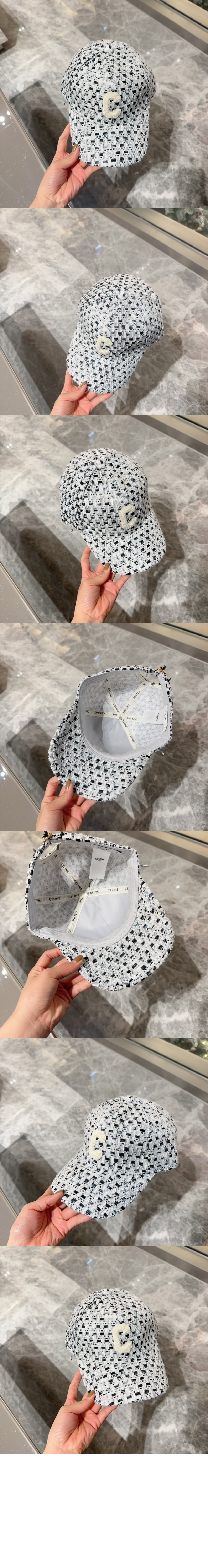 니트 베이스볼 캡 2A65U3 > 셀린느