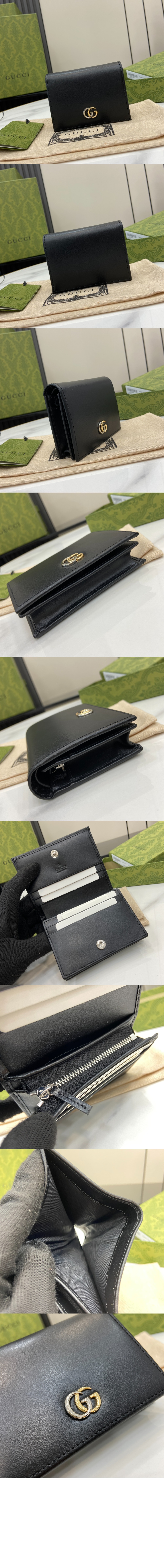 GG 마몽 카드 케이스 지갑 790067 > GG Marmont - GG 마몽