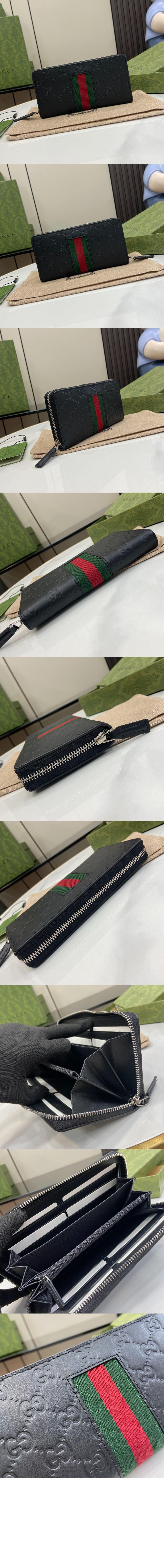 장지갑 시그니처 웹 408831 > GG Zipper Walle - GG 지퍼월렛