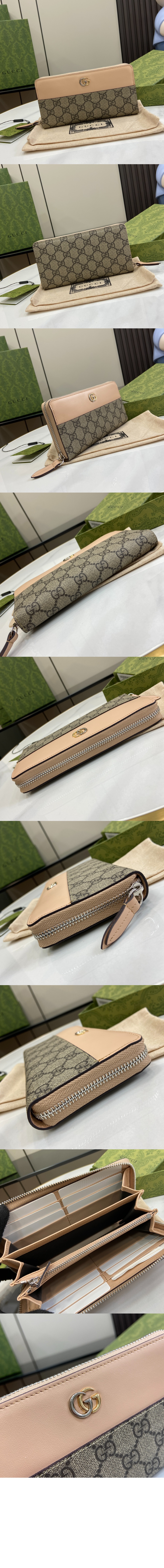 GG 마몬트 집업 지갑 슈프림 790057 > GG Marmont - GG 마몽