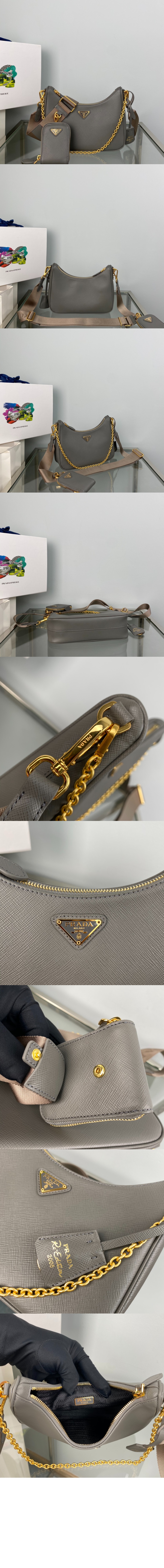 프라다 리에디션 가죽 숄더백 1BH204 > Re-Edition - 리에디션