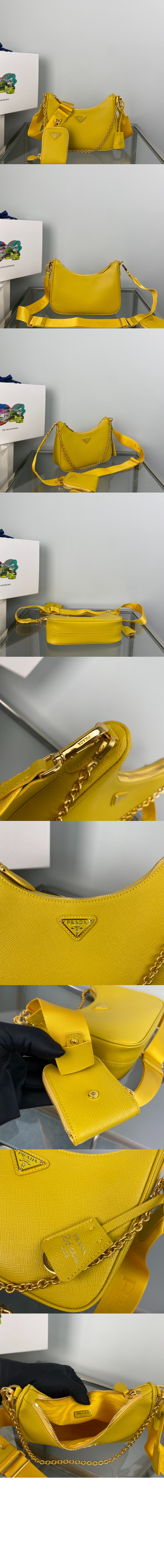 프라다 리에디션 가죽 숄더백 1BH204 > Re-Edition - 리에디션