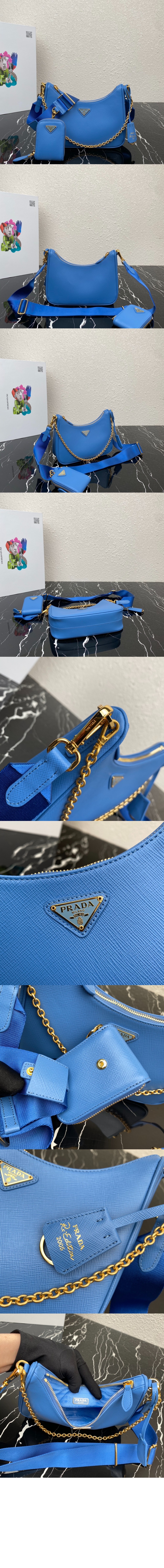 프라다 리에디션 가죽 숄더백 1BH204 > Re-Edition - 리에디션