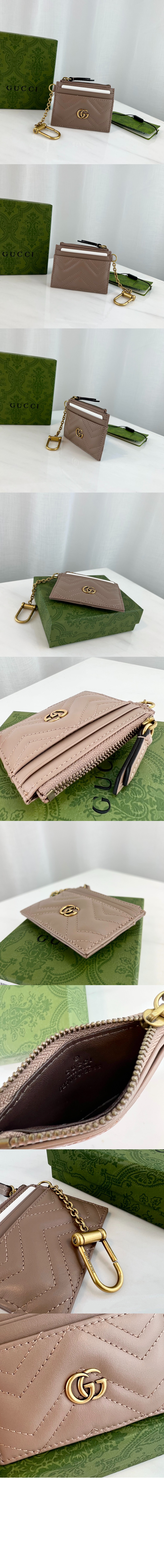 GG 마몽 키체인 지갑 ‎627064 > GG Marmont - GG 마몽