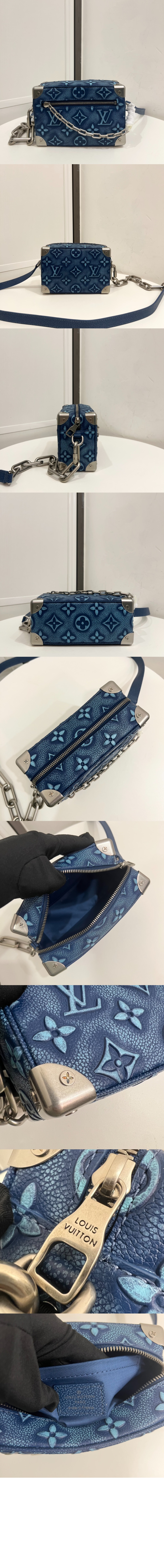 미니 데님 소프트 트렁크 크로스백 M21368 > Trunk - 트렁크