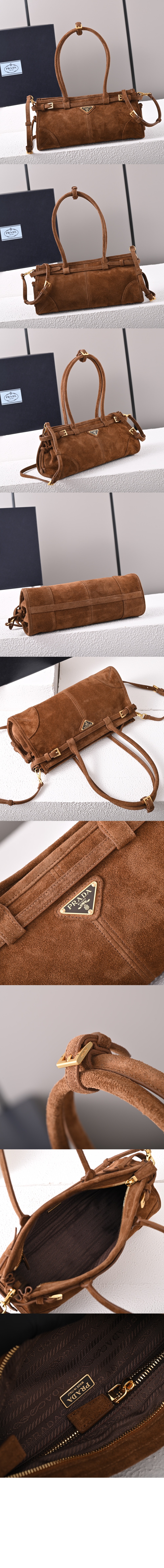 미디엄 스웨이드 핸드백 1BA426 > Bonnie - 보니