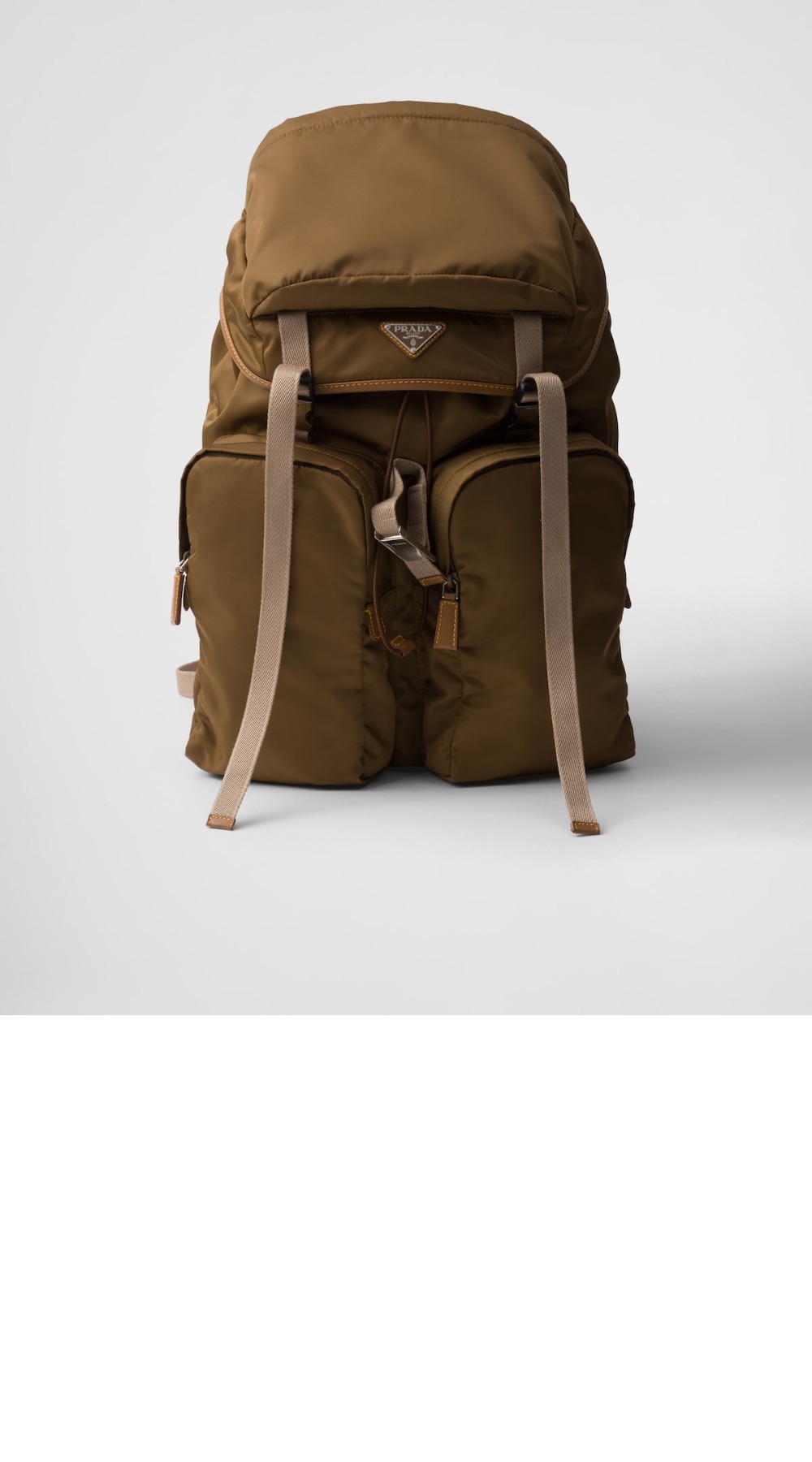 리나일론 및 가죽 백팩 2VZ019 > Backpack - 백팩