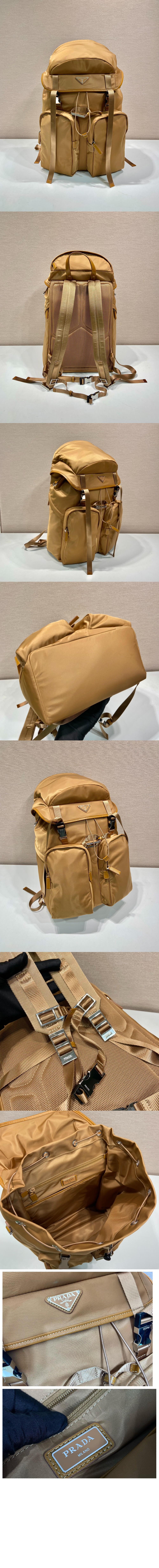 리나일론 및 가죽 백팩 2VZ019 > Backpack - 백팩