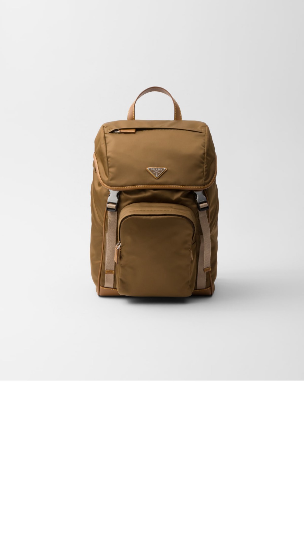 리나일론 및 가죽 백팩 2VZ135 > Backpack - 백팩