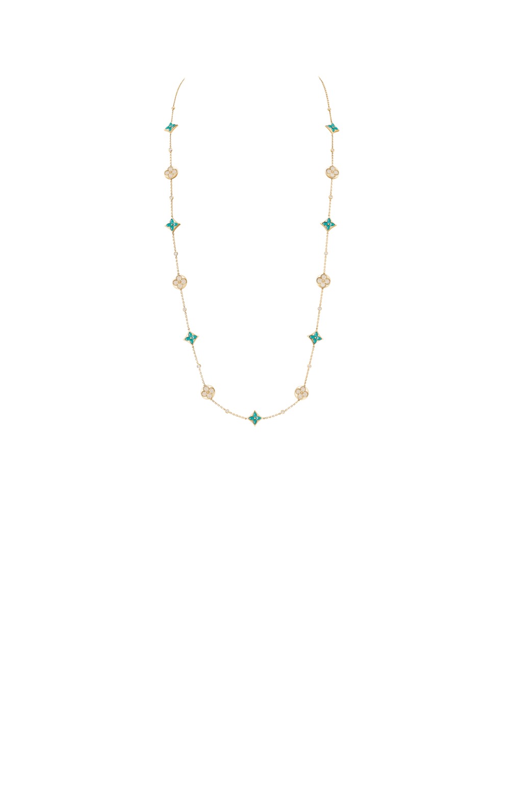 컬러 블라썸 BB 멀티 패턴 롱 목걸이 Q94887 > Etc - 기타제품