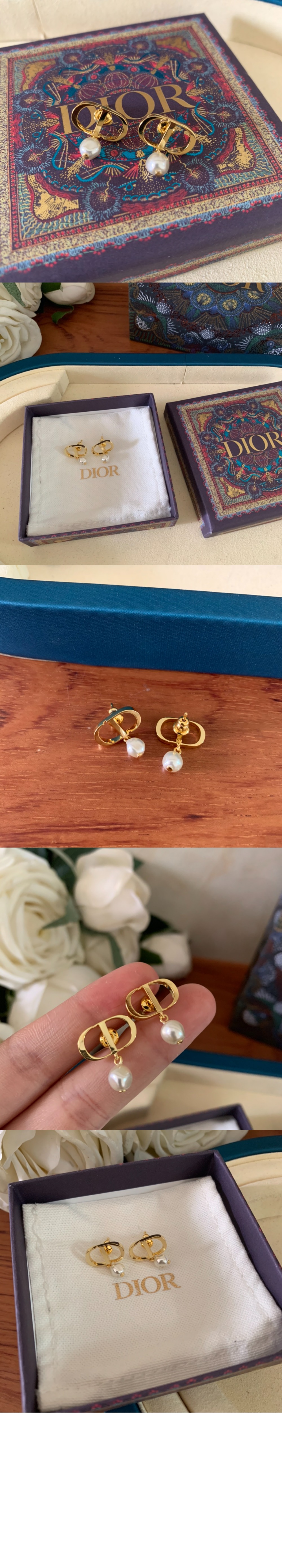 쁘띠 CD 귀걸이 E1520 > 디올