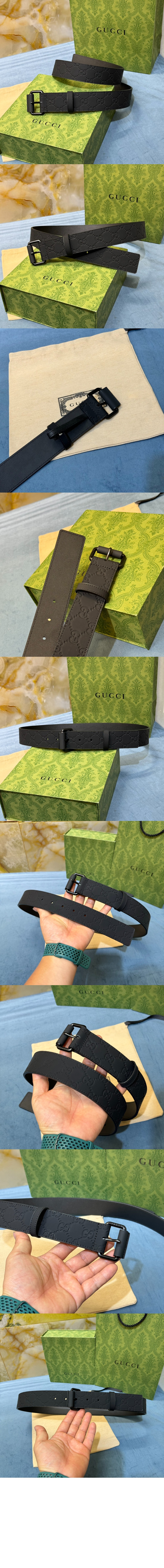 GG 러버 효과 벨트 771297 > 구찌