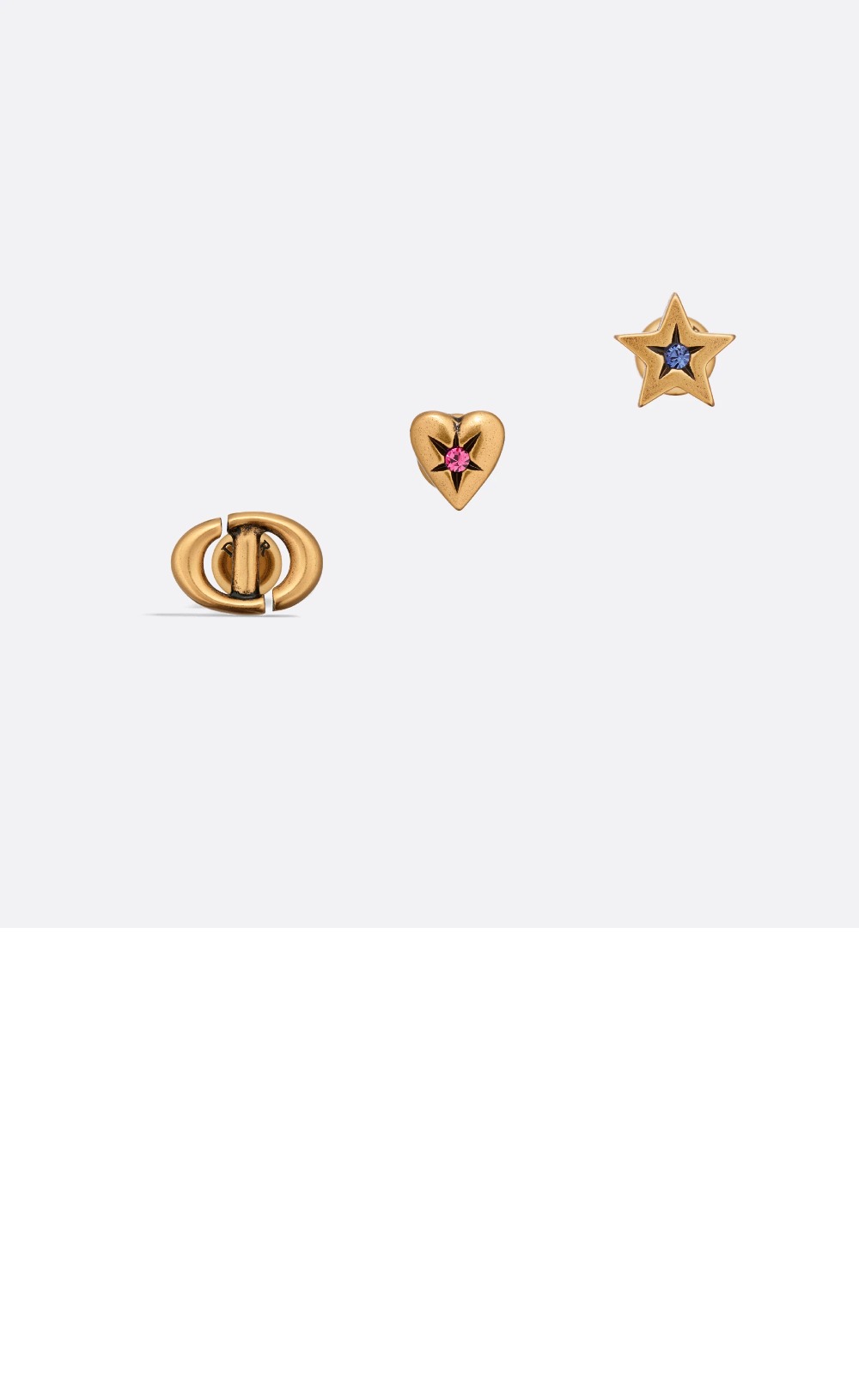 Lucky Charms 스터드 귀걸이 E3294 > 디올