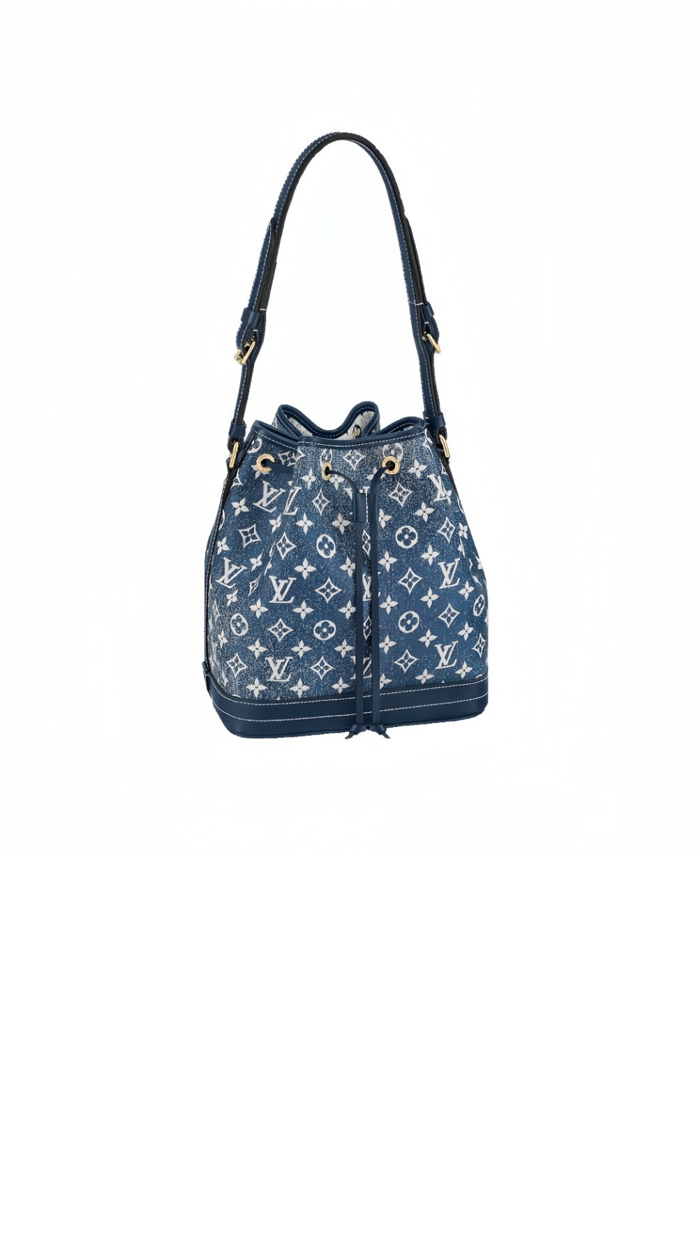 데님 자카드 버킷백 M59606 > Noé - 노에