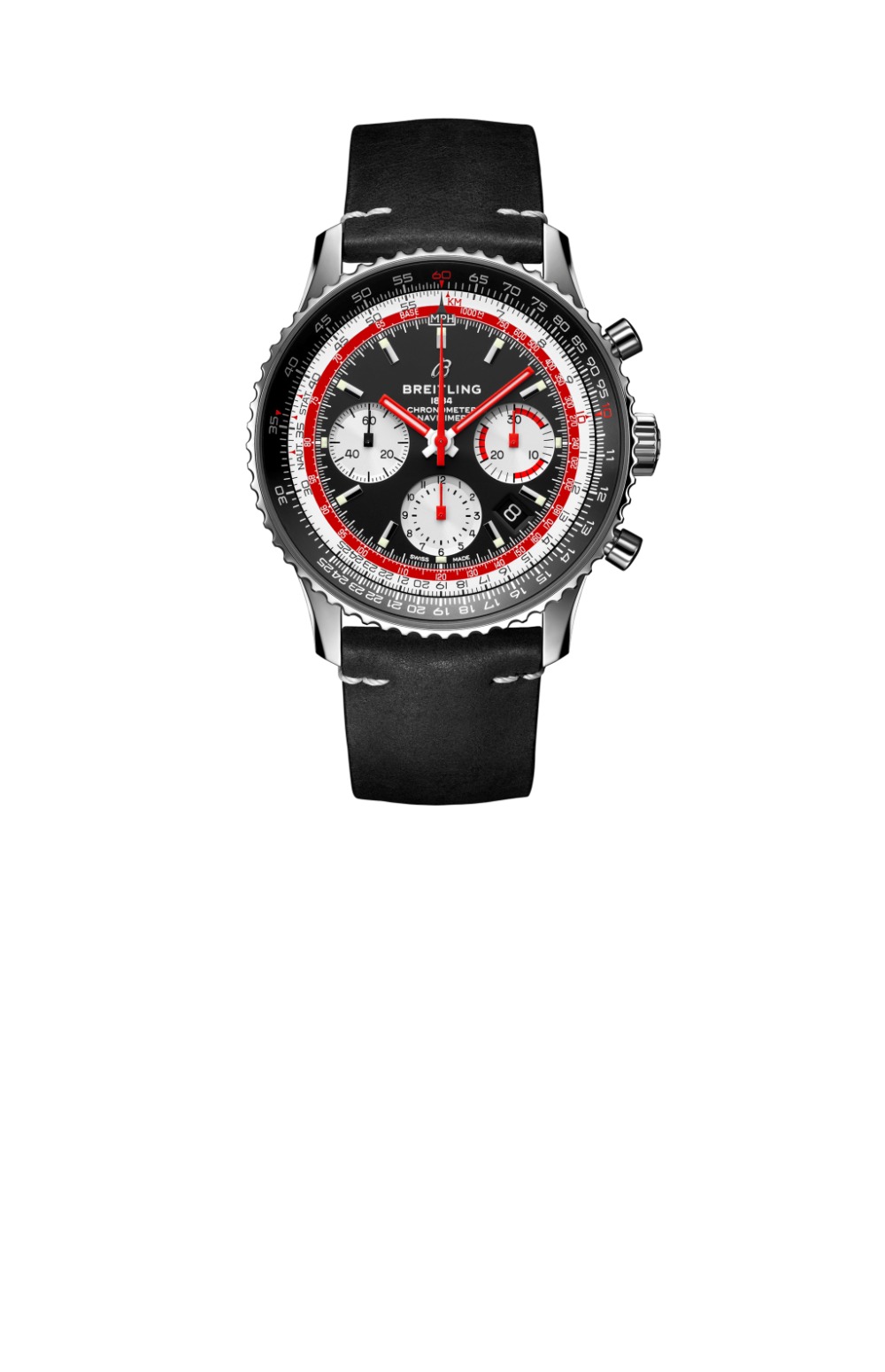 내비타이머 B01 크로노그래프 43 스위스에어 AB01211B > Navitimer - 네비타이머