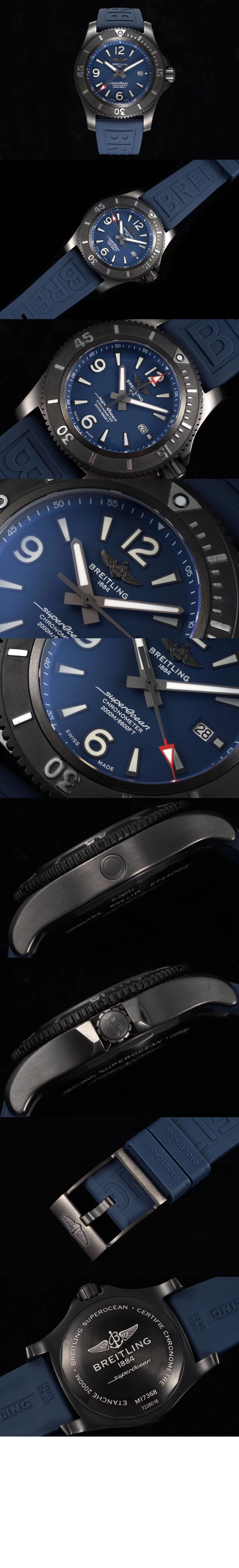 슈퍼오션 오토매틱 46 블랙 스틸 M17368D7 > Superocean - 슈퍼오션