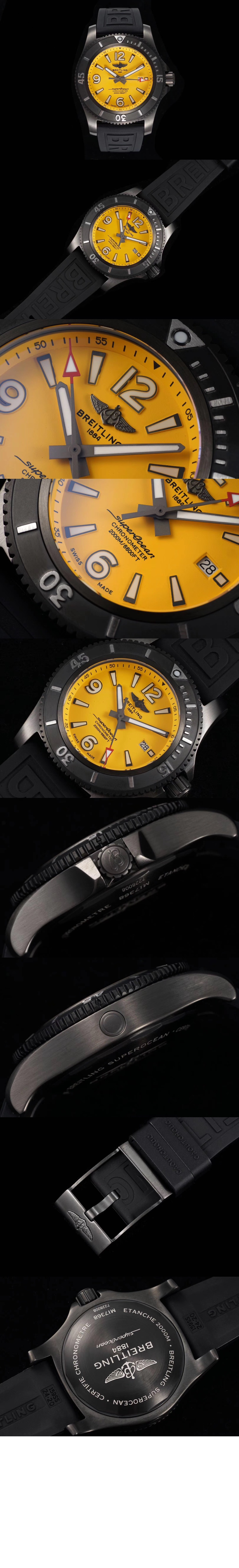 슈퍼오션 오토매틱 46 블랙 스틸 M17368D7 > Superocean - 슈퍼오션