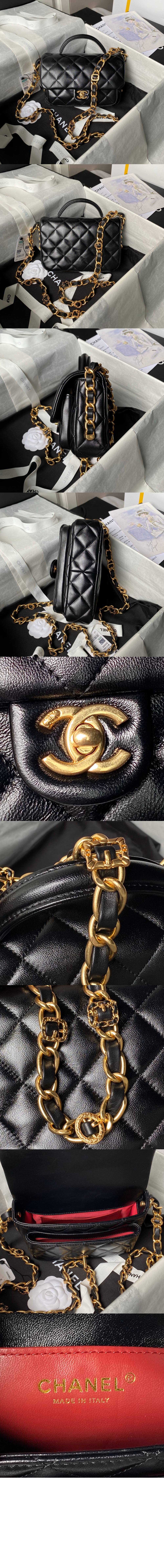 핸들 장식의 미니 플랩백 AS4992 > Etc - 기타제품