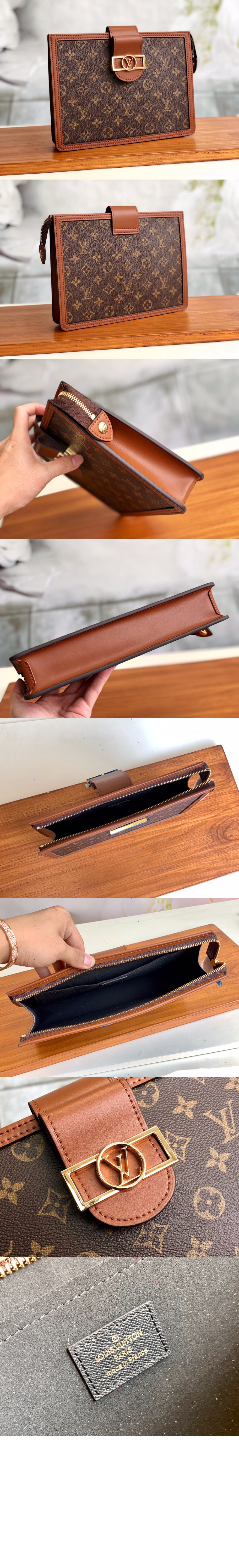 포쉐트 도핀 클러치백 M69184 > Dauphine - 도핀