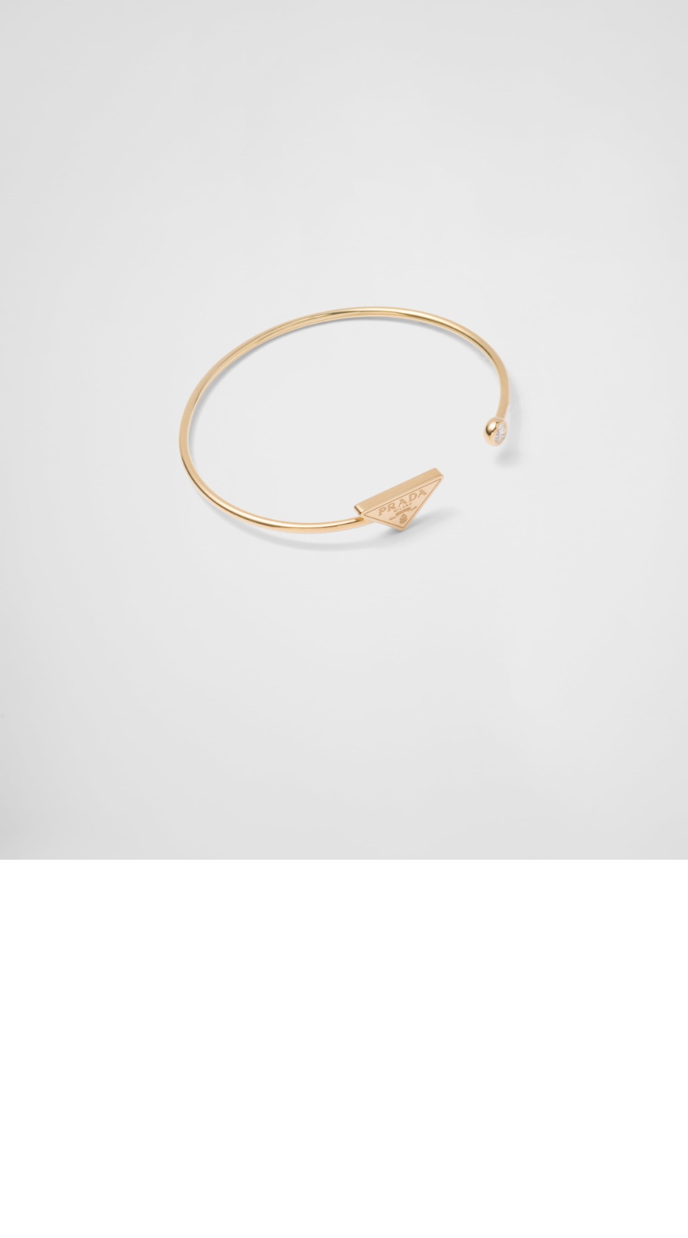 이터널 골드 뱅글 팔찌 1JB399 > 프라다