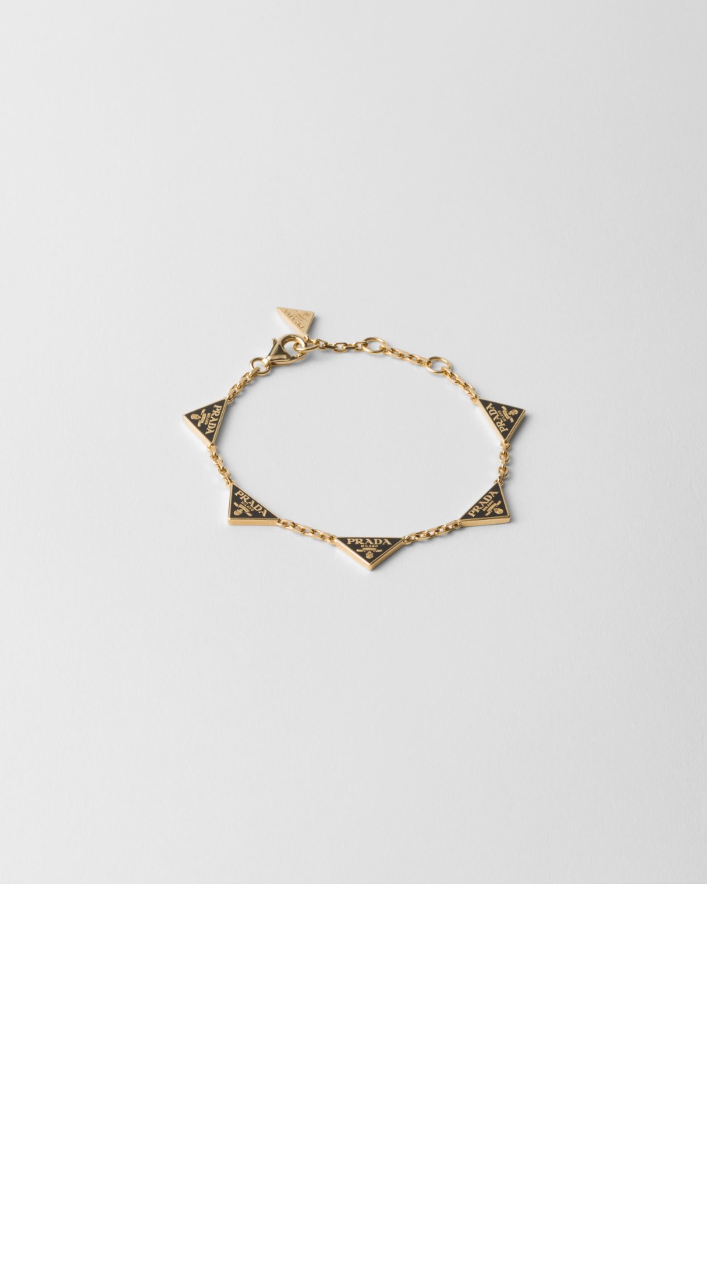 에나멜 메탈 팔찌 1IB491 > 프라다