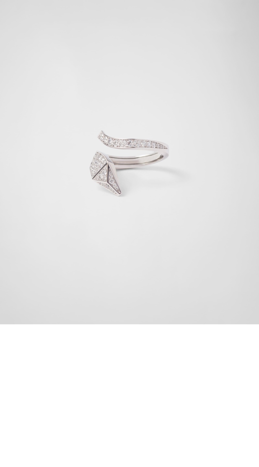 이터널 골드 스네이크 미니 링 1JA142 > 프라다