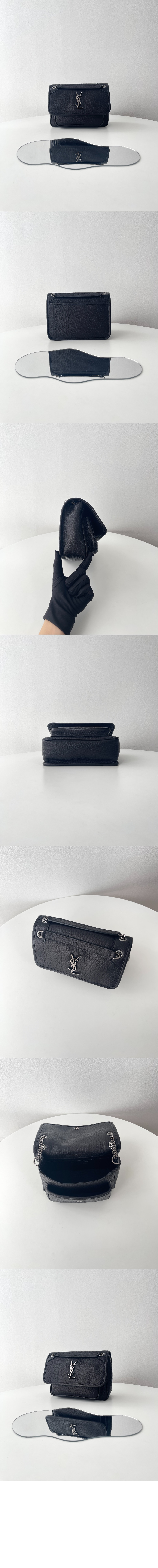 그레인 램스킨 소재의 NIKI 베이비백 633179 > Niki - 니키