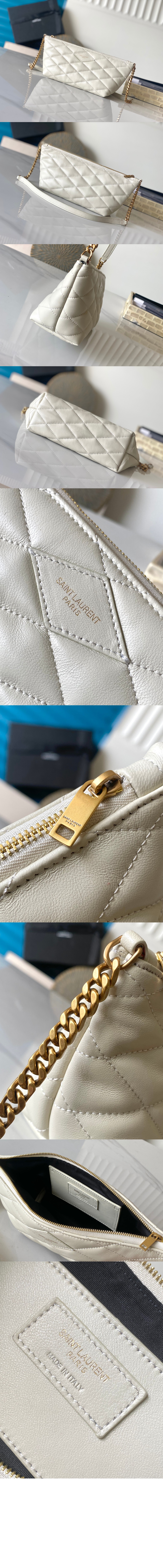 퀼트 처리된 램스킨 소재의 지퍼 숄더백 755979 > Etc - 기타제품