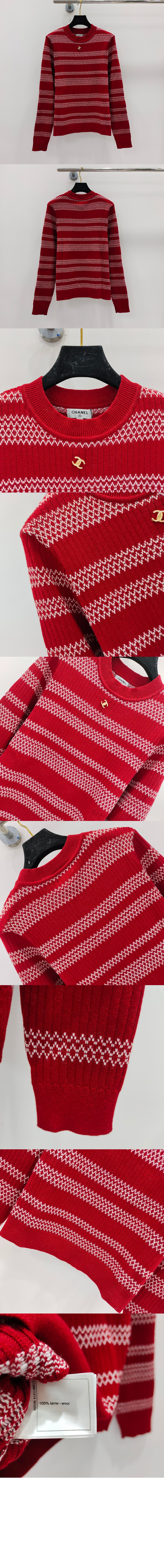 프린트 니트 톱 > Etc - 기타제품