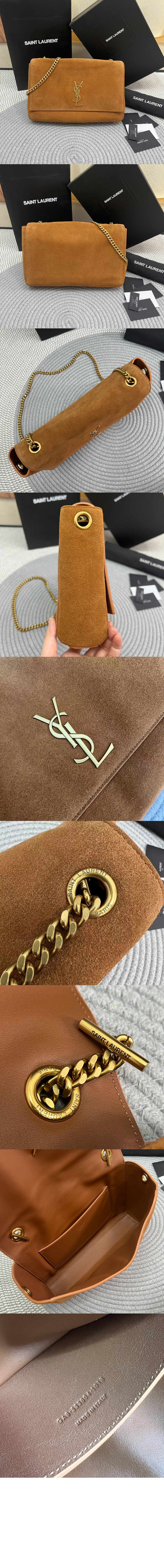 스웨이드 소재 KATE 미디엄 리버서블백 553804 > Kate - 케이트