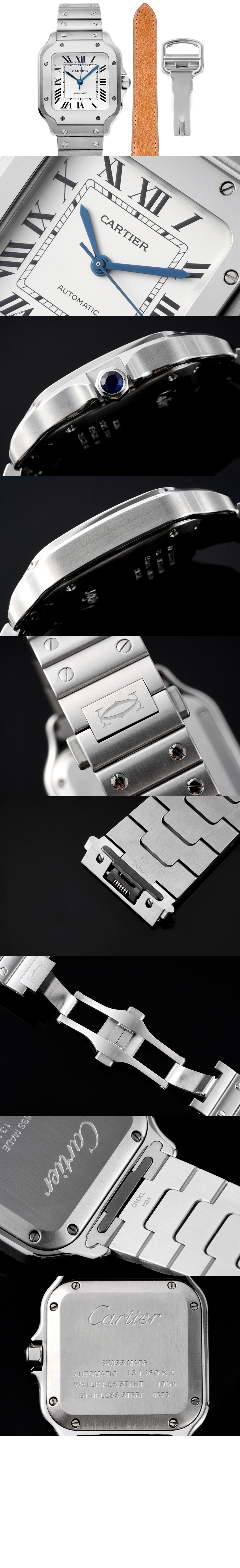 산토스 드 까르띠에 워치 35 WSSA0010 > Santos - 산토스