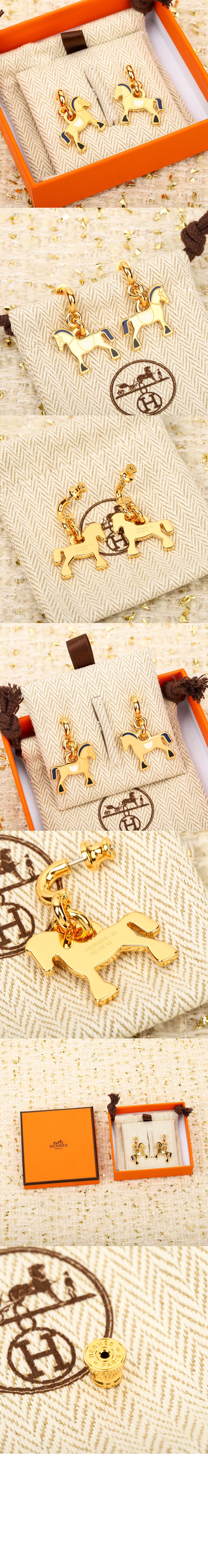 Cheval 귀걸이 > 에르메스