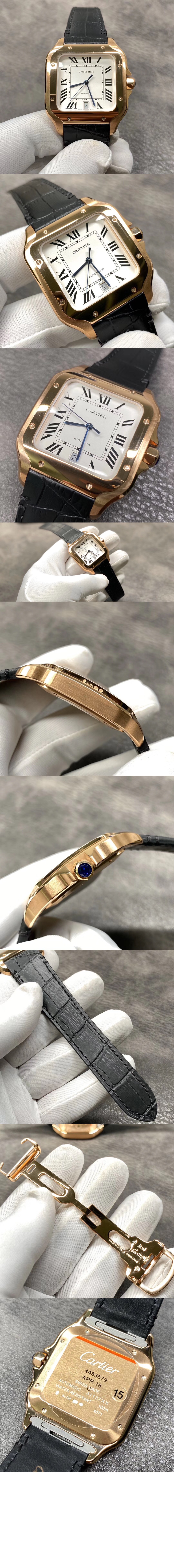 산토스 드 까르띠에 워치 39.8 WGSA0011 > Santos - 산토스