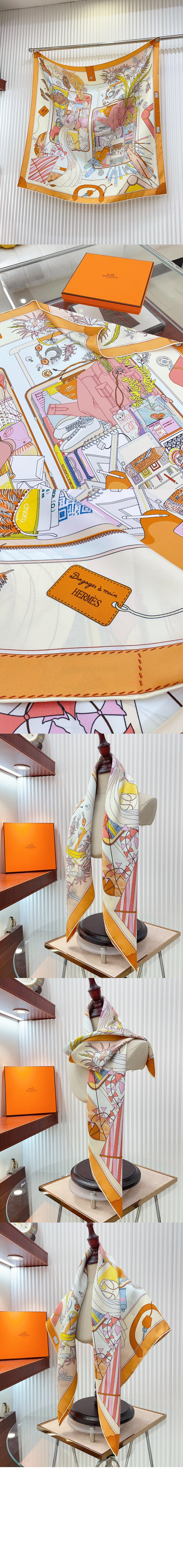 Bagage a Main 스카프 90 > 에르메스