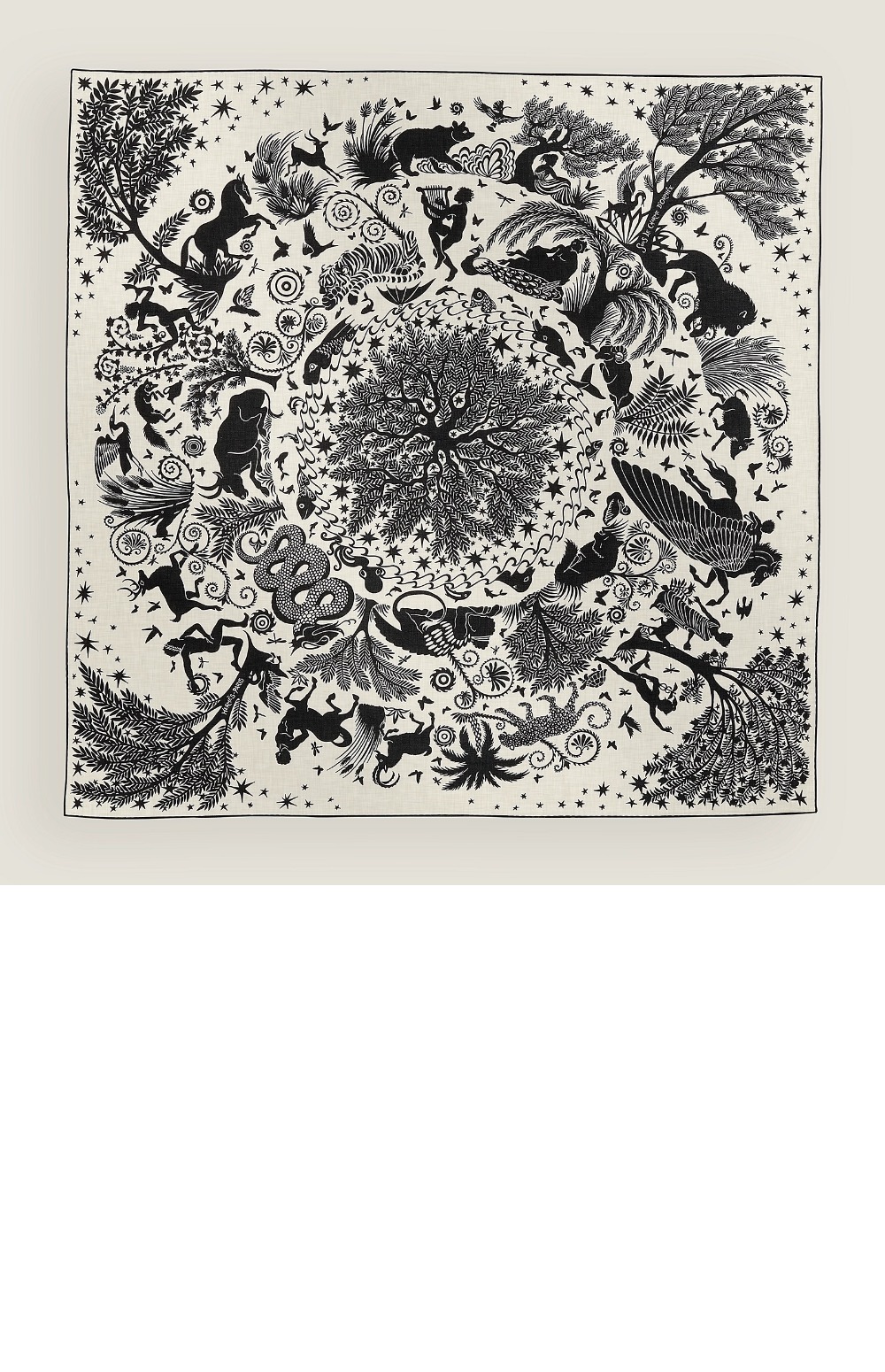 Les Folies du Faubourg 스카프 140 > 에르메스