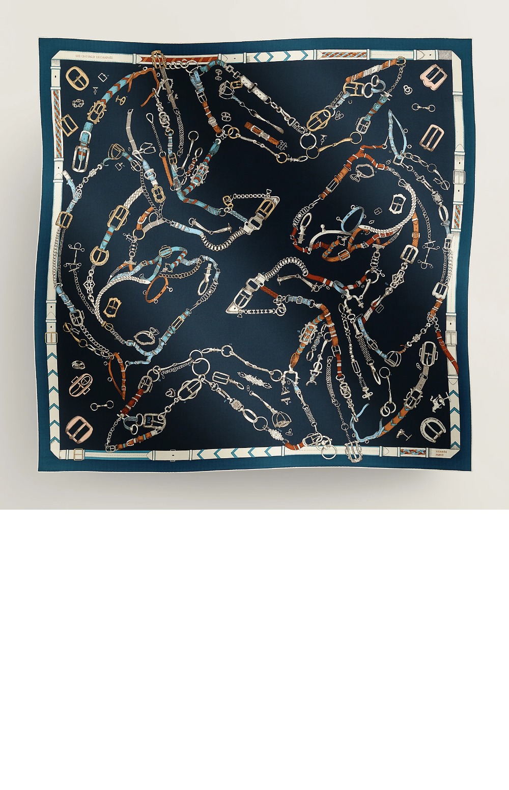 Chevaux Dechaines 숄 140 > 에르메스