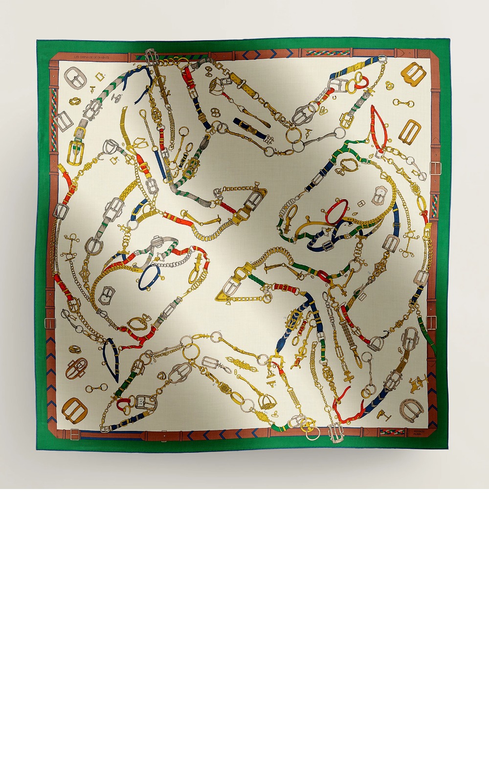 Chevaux Dechaines 숄 140 > 에르메스